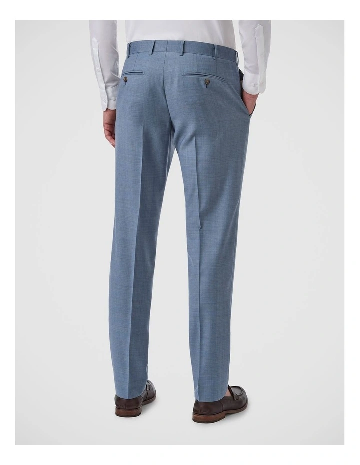 Fabio Tailored Fit Trouser In Light Blue image 2