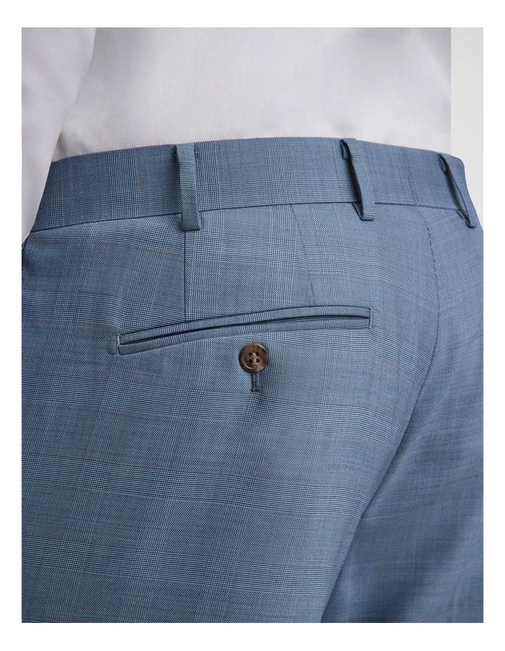 Fabio Tailored Fit Trouser In Light Blue image 4