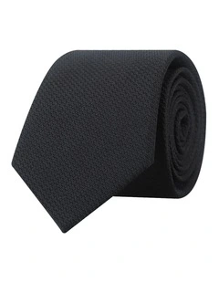 Zenetti Tie & Hank Set in Black