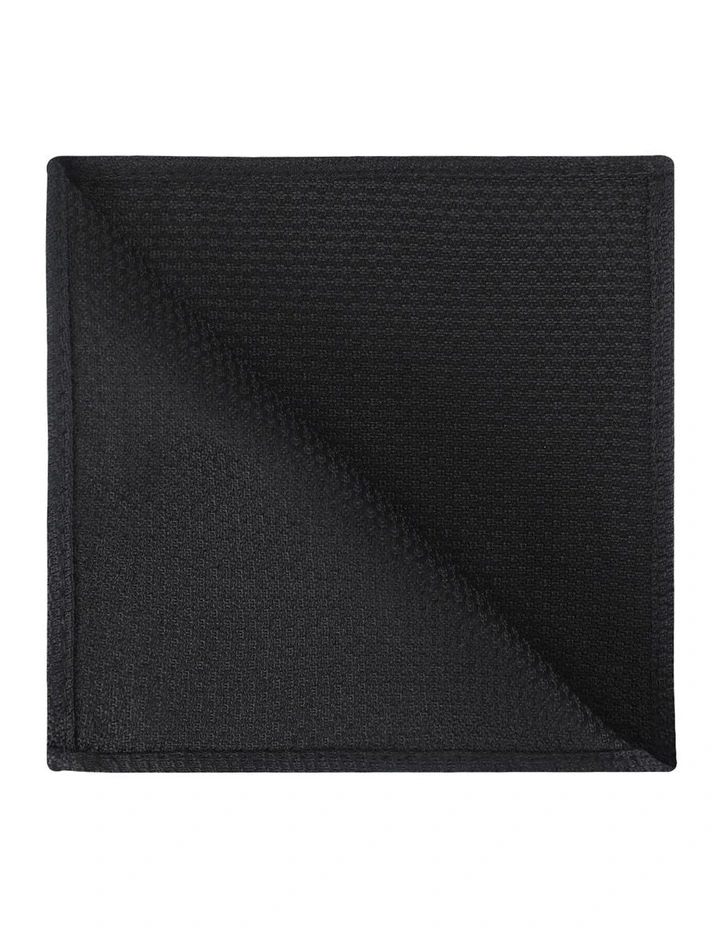 Zenetti Tie & Hank Set in Black image 6