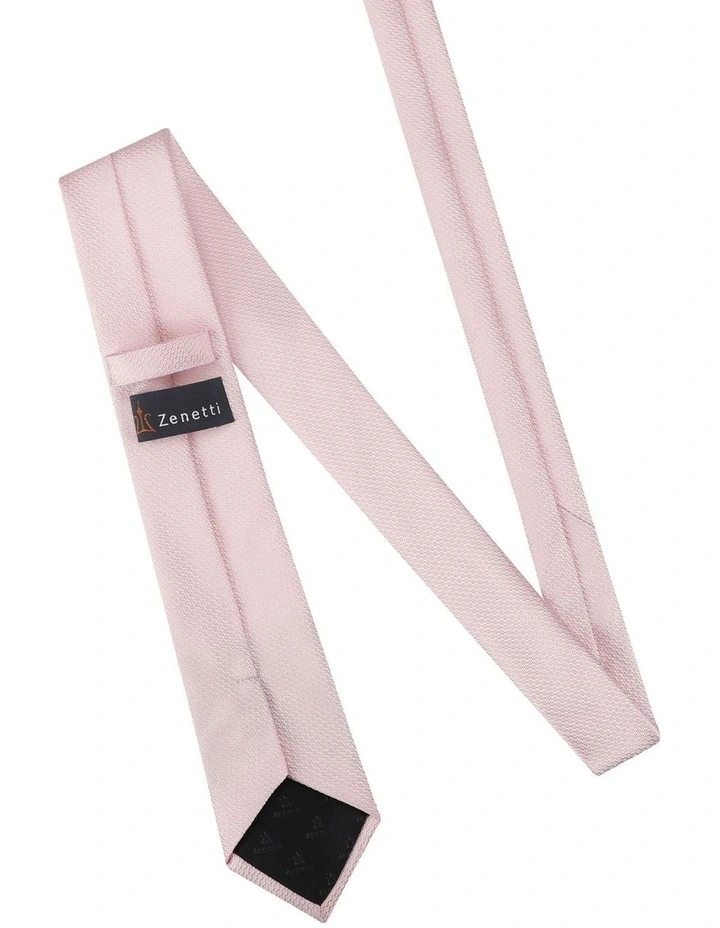 Zenetti Tie & Hank Set in Blush image 4