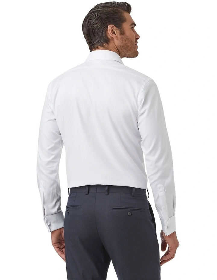 Elwood Modern Fit Shirt In White image 3