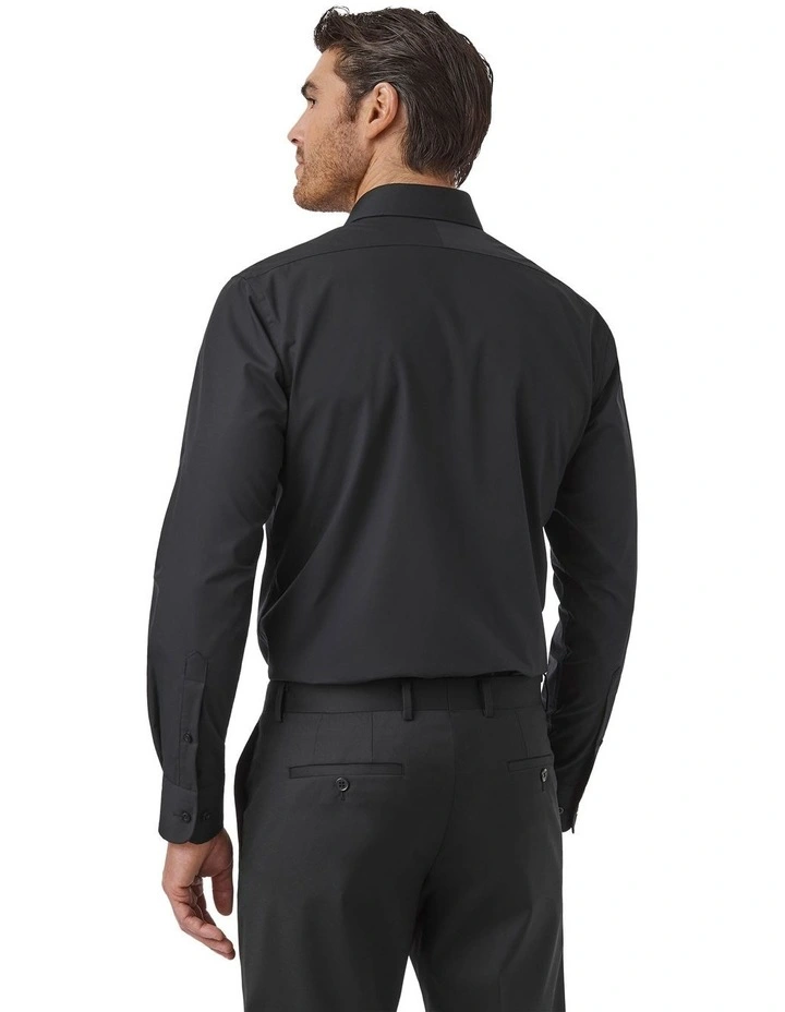 Preston Modern Fit Shirt In Black image 3