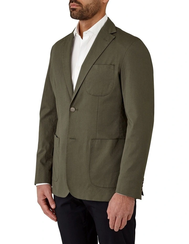 Bondi Modern Fit Sports Jacket In Black image 3