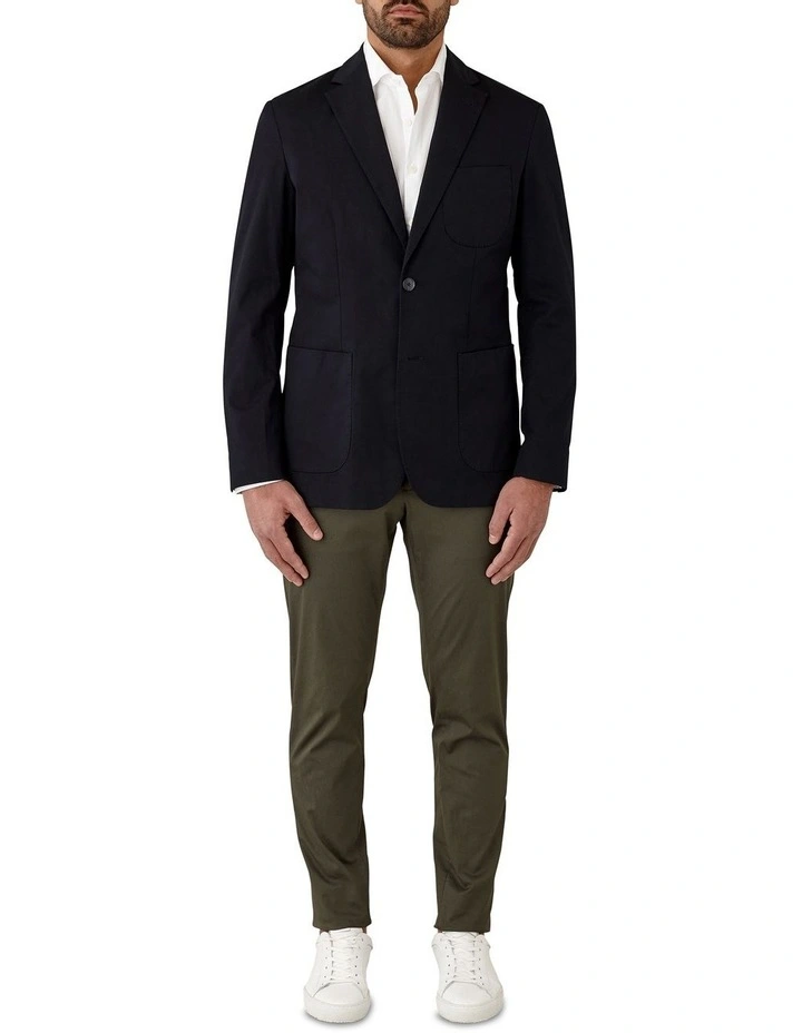 Bondi Modern Fit Sports Jacket In Navy image 5