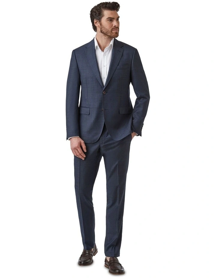 Mitcham Modern Fit Trouser in Navy image 5