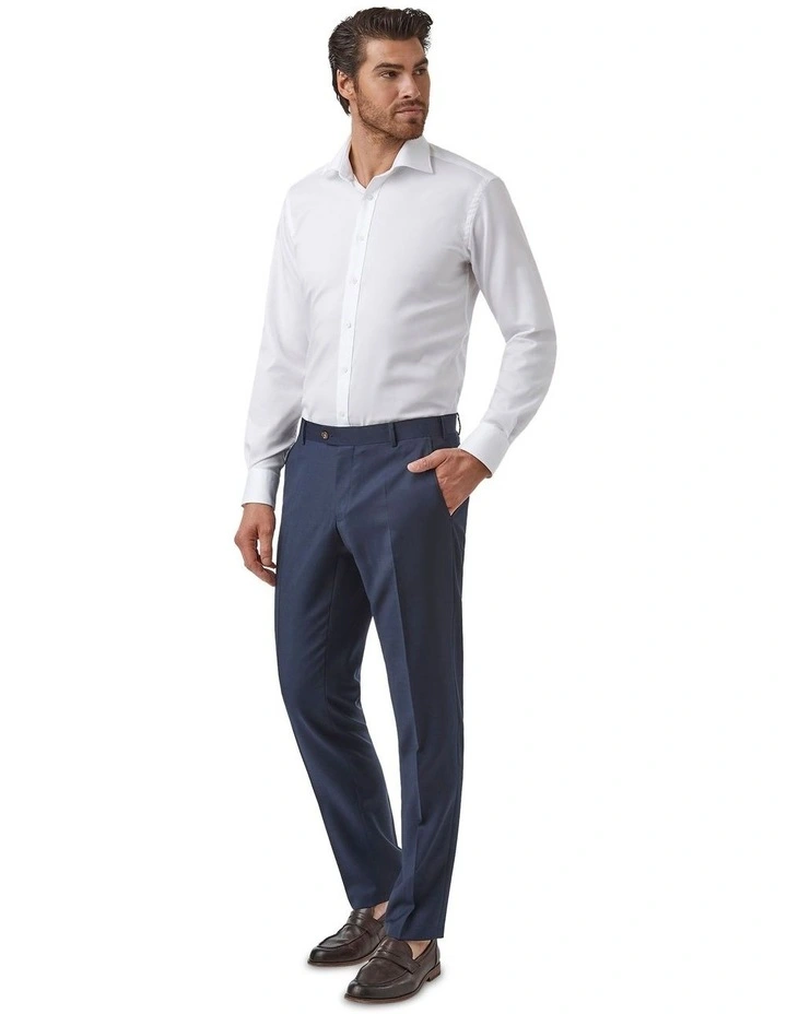 Mitcham Modern Fit Trouser In Navy image 3