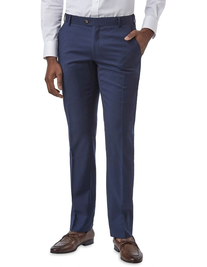 Kingsbury Slim Fit Trouser in Navy image 1