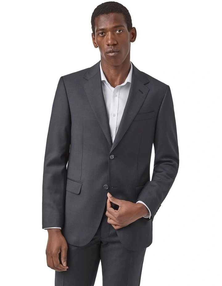 Richmond Slim Fit Jacket In Charcoal image 1