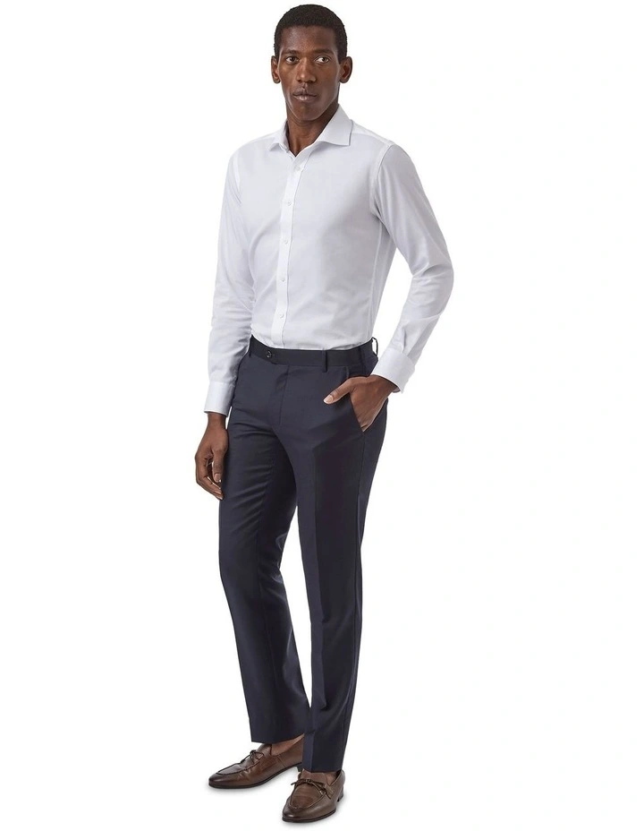 Kingsbury Slim Fit Trouser in Dark Navy image 3