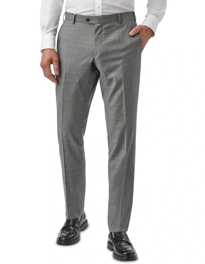 Mitcham Modern Fit Trouser in Grey image 1