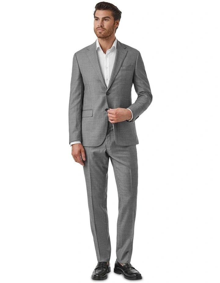 Mitcham Modern Fit Trouser in Grey image 5