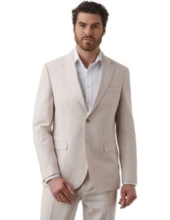 Kensington Modern Fit Jacket in Sand