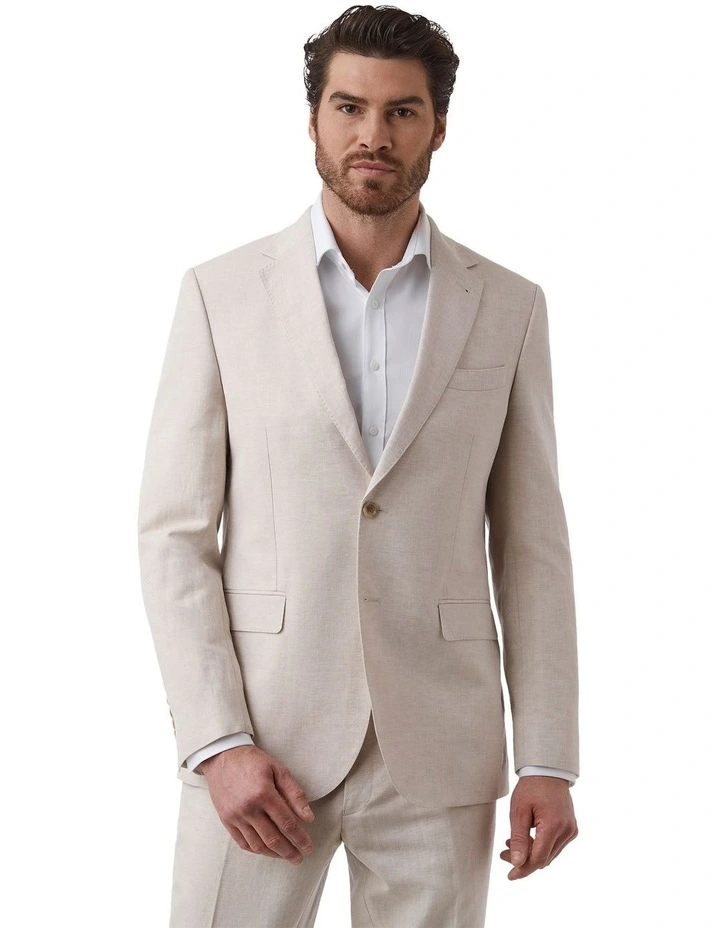 Kensington Modern Fit Jacket in Sand image 1