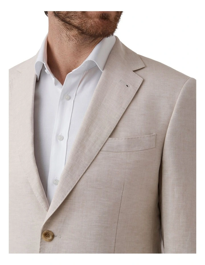 Kensington Modern Fit Jacket in Sand image 5