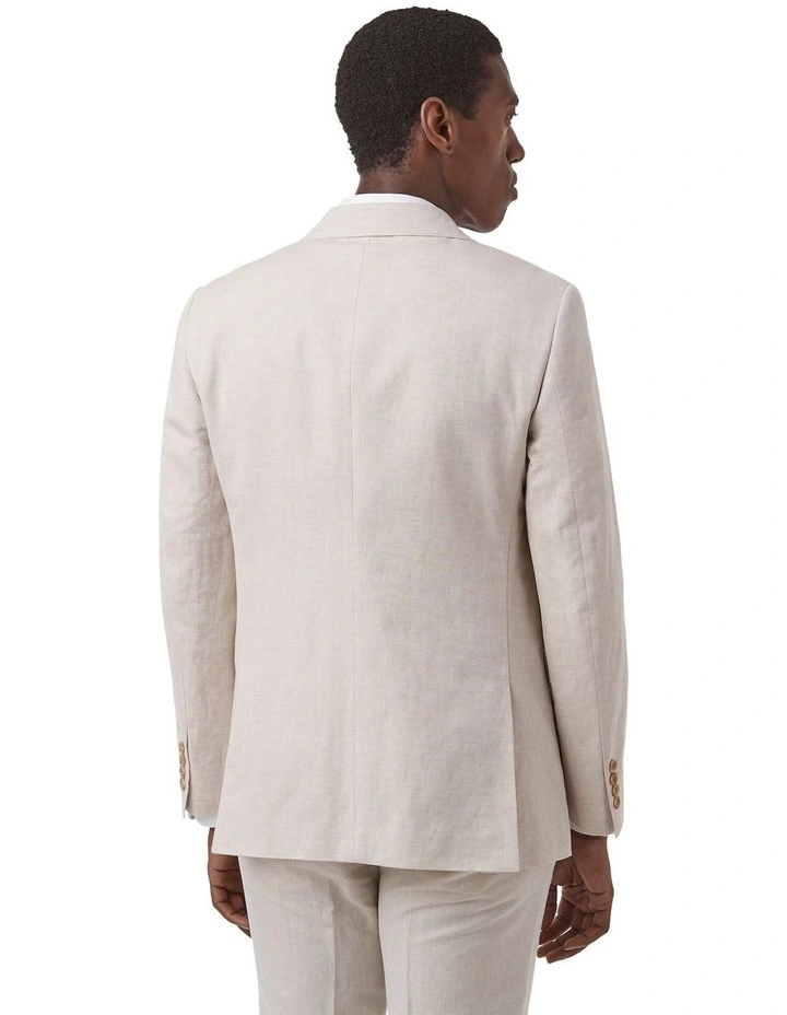 Richmond Slim Fit Jacket in Sand image 3