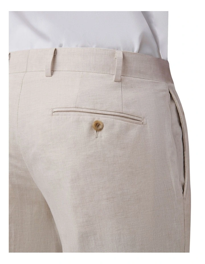 Mitcham Modern Fit Trouser in Sand image 4