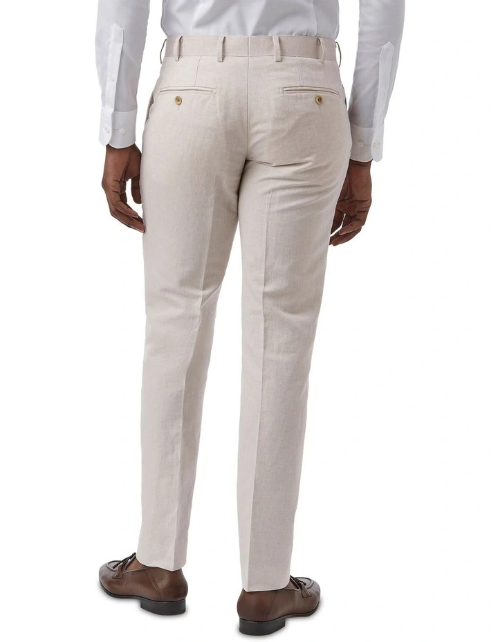 Kingsbury Slim Fit Trouser In Sand image 2