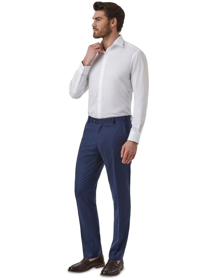 Mitcham Modern Fit Trouser in Blue image 3
