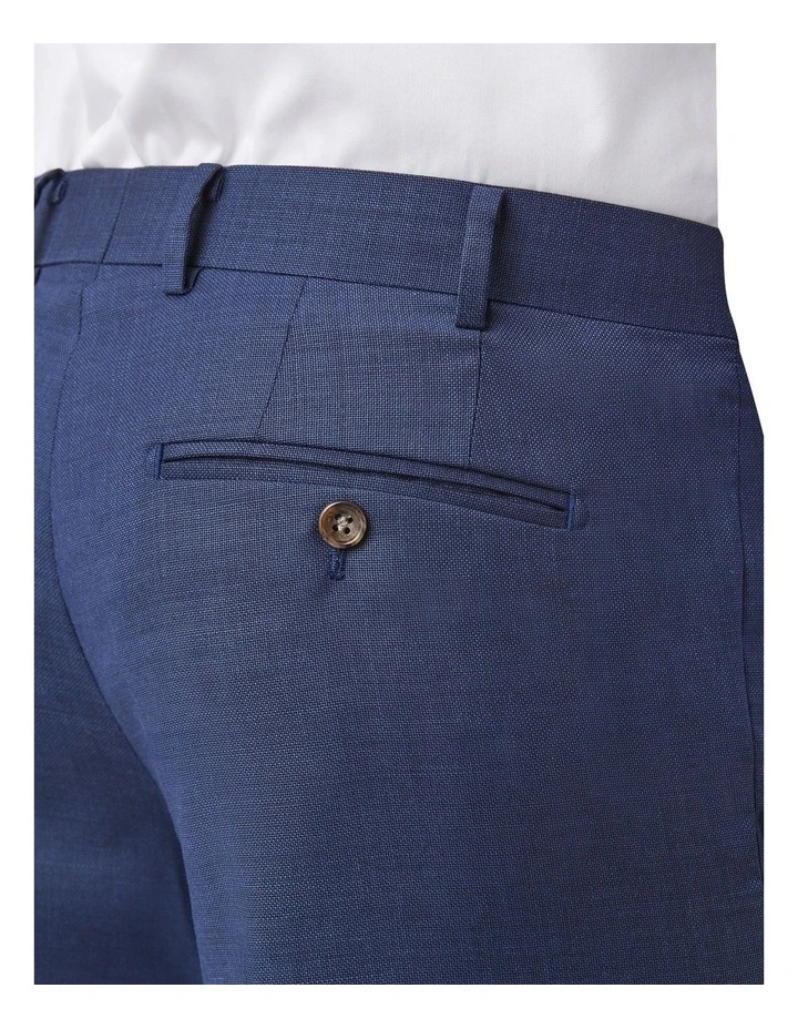 Mitcham Modern Fit Trouser in Blue image 4