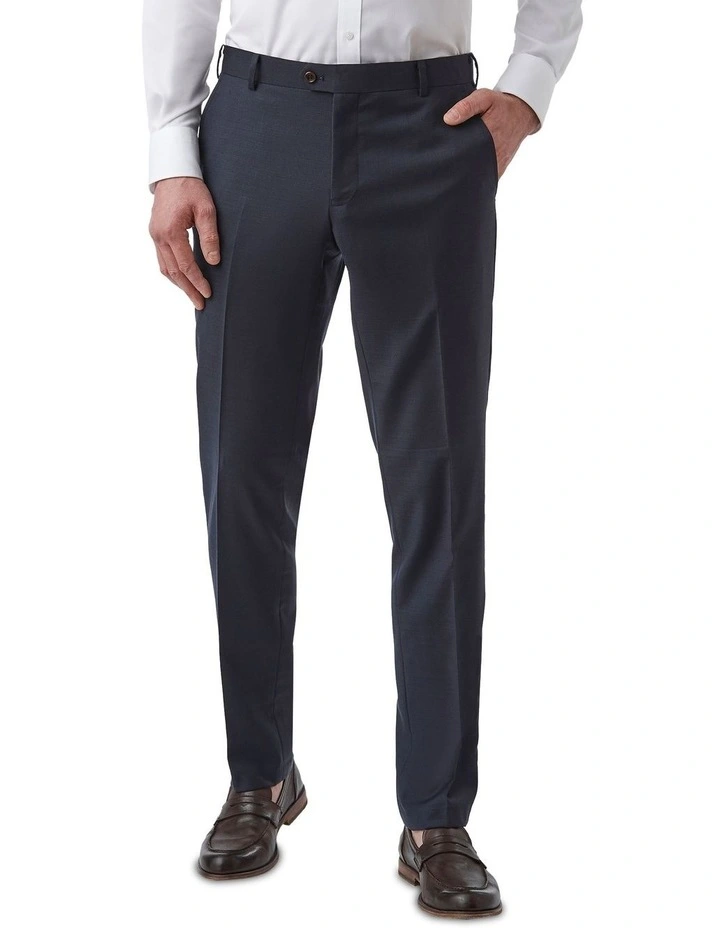 Mitcham Modern Fit Trouser in Navy image 1