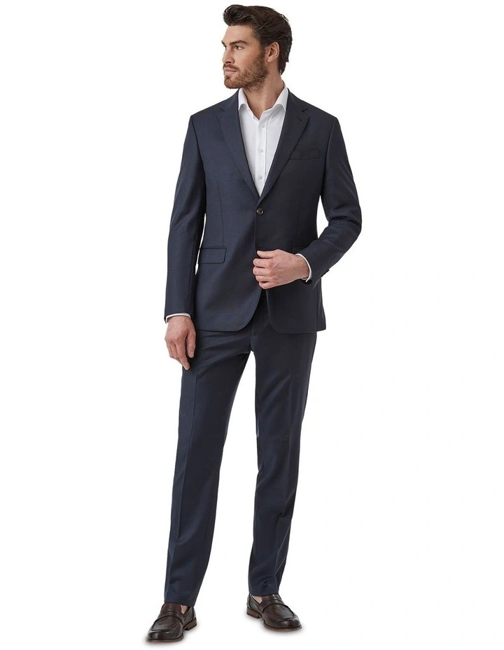 Mitcham Modern Fit Trouser in Navy image 5