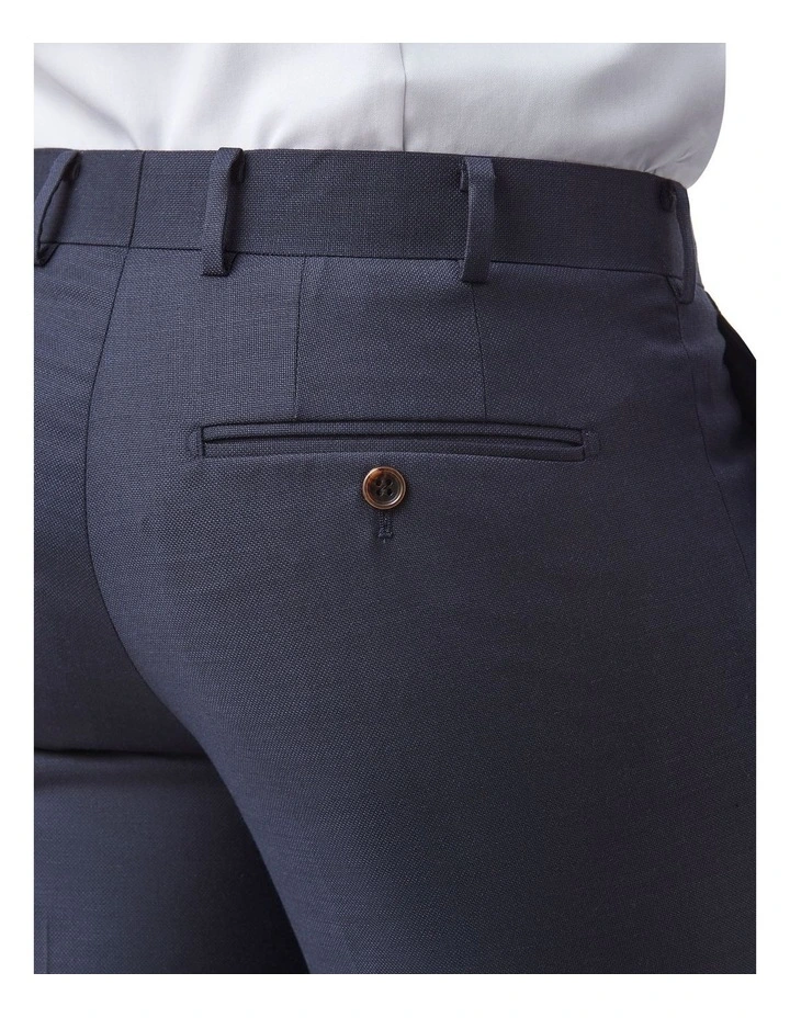 Kingsbury Slim Fit Trouser in Navy image 4