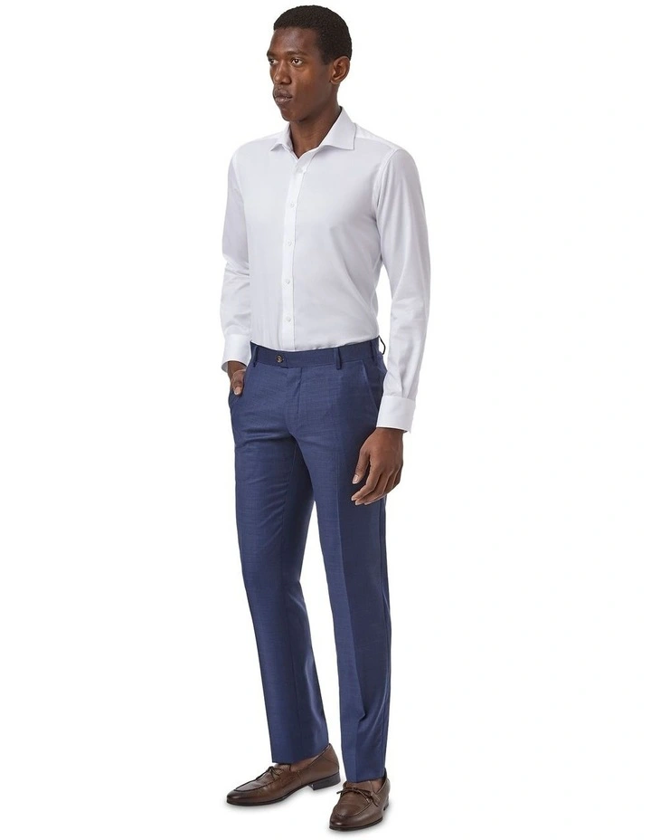 Kingsbury Slim Fit Trouser in Blue image 3