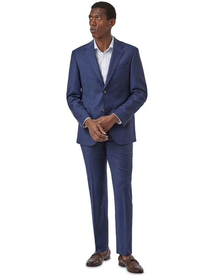 Kingsbury Slim Fit Trouser in Blue image 5