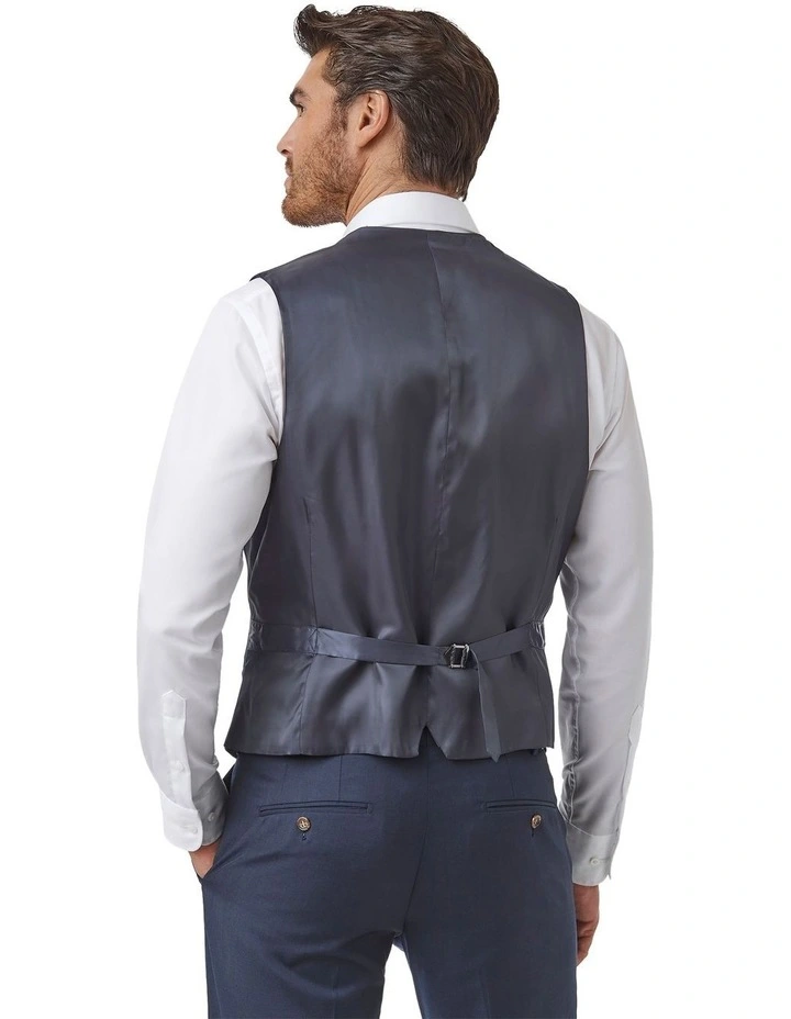 Fawkner Vest in Navy image 2