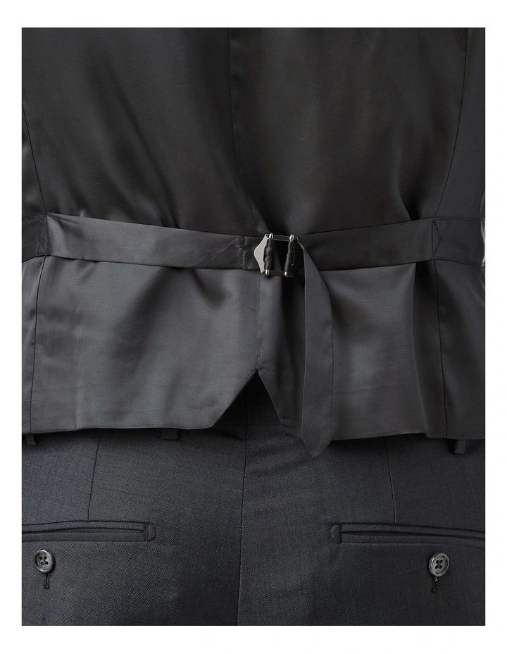 Fawkner Vest In Charcoal image 4