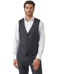 Fawkner Modern Fit Vest In Dark Navy