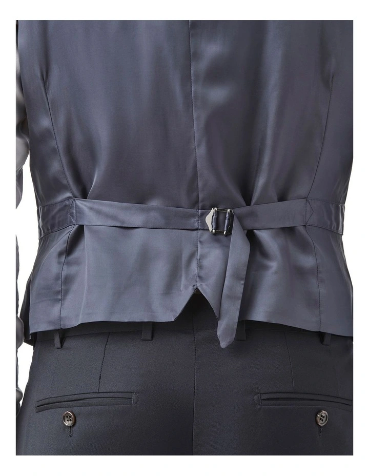 Fawkner Modern Fit Vest In Dark Navy image 4