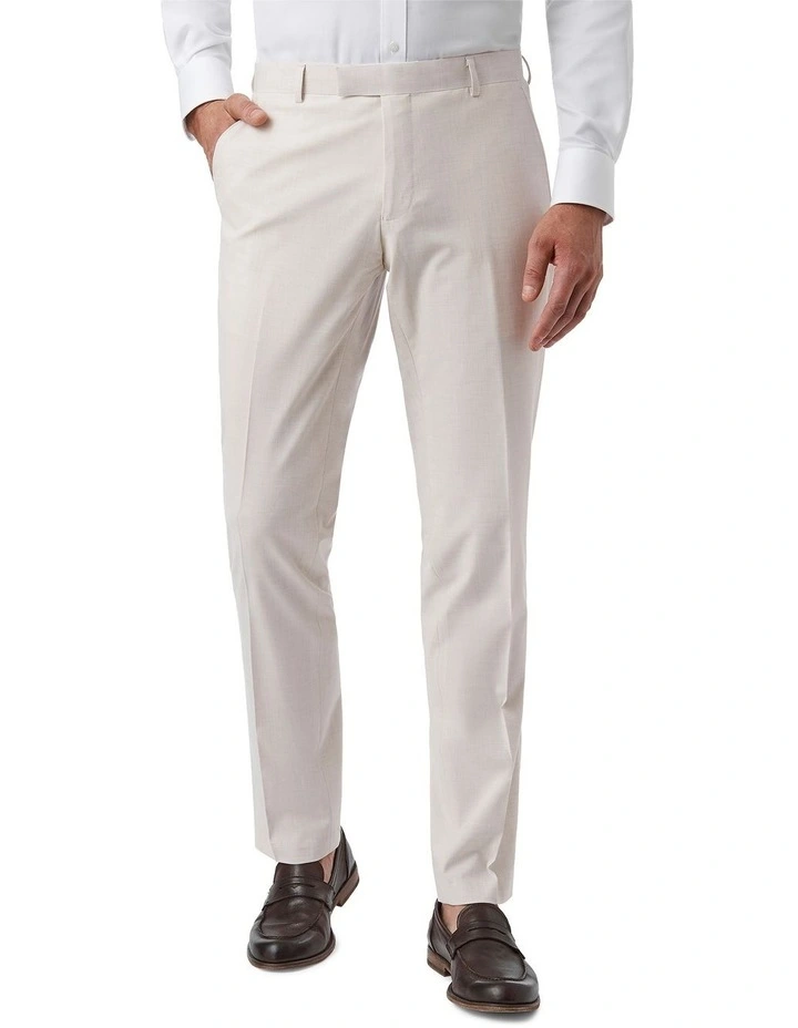 Jura Tailored Fit Trouser In Stone image 1