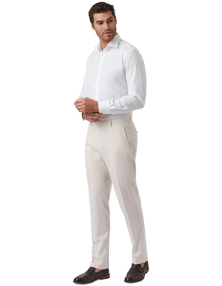 Jura Tailored Fit Trouser In Stone image 3