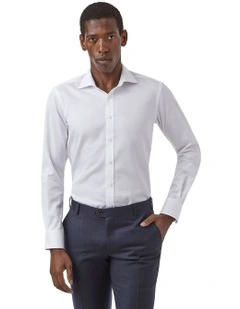 Rathdowne Slim Fit Shirt in White