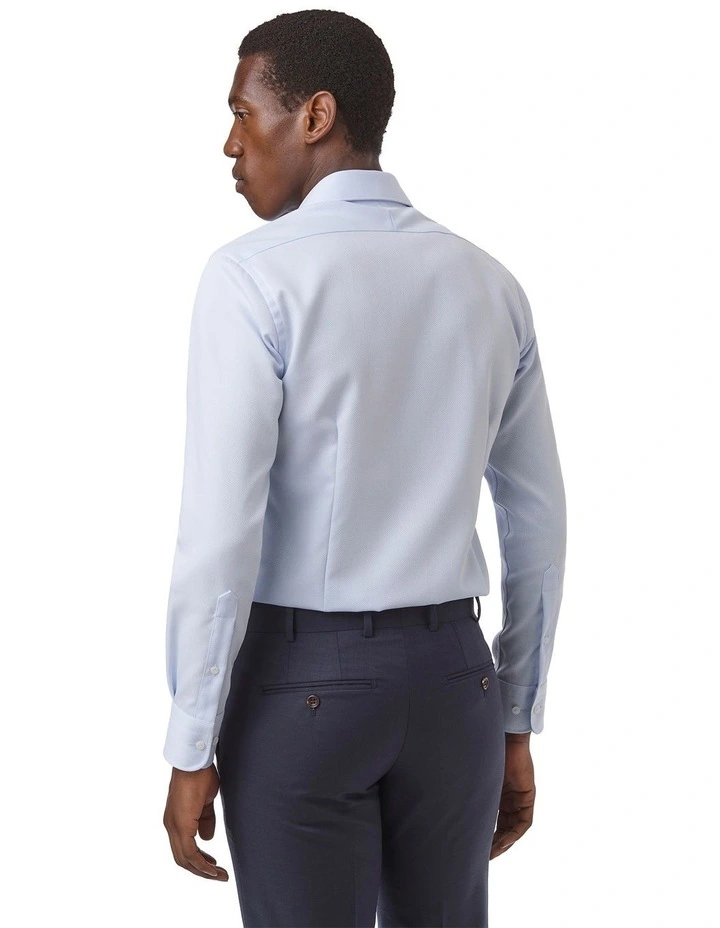 Rathdowne Slim Fit Shirt in Light Blue image 3