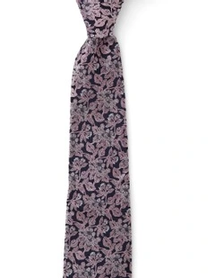 Philadelphus Silk Tie In Pink