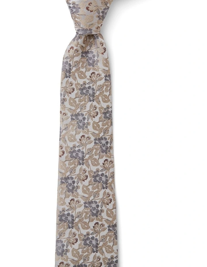 Philadelphus Silk Tie In Sand image 1