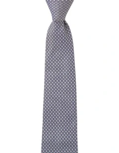 Arrowhead Silk Tie in Blue