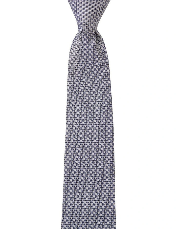 Arrowhead Silk Tie in Blue image 1