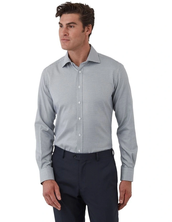 Carlton Modern Fit Shirt in Navy image 1