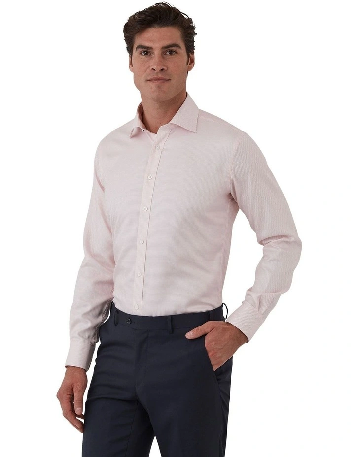 Carlton Modern Fit Shirt in Pink image 3