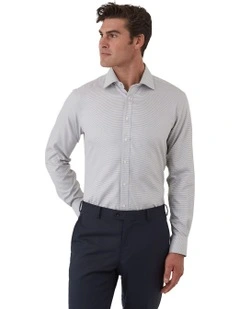 Carlton Modern Fit Shirt in Taupe