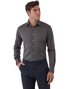 Parkdale Modern Fit Shirt in Brown