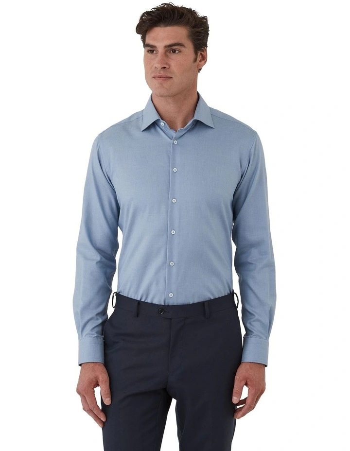 Parkdale Modern Fit Shirt in Steel image 1