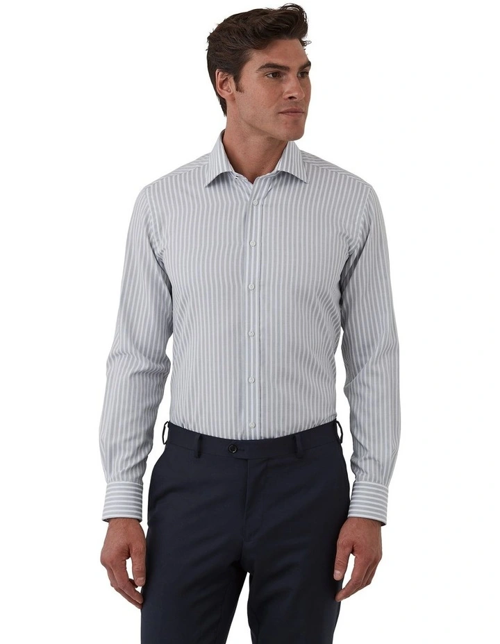 Carlton Modern Fit Shirt In Navy image 1