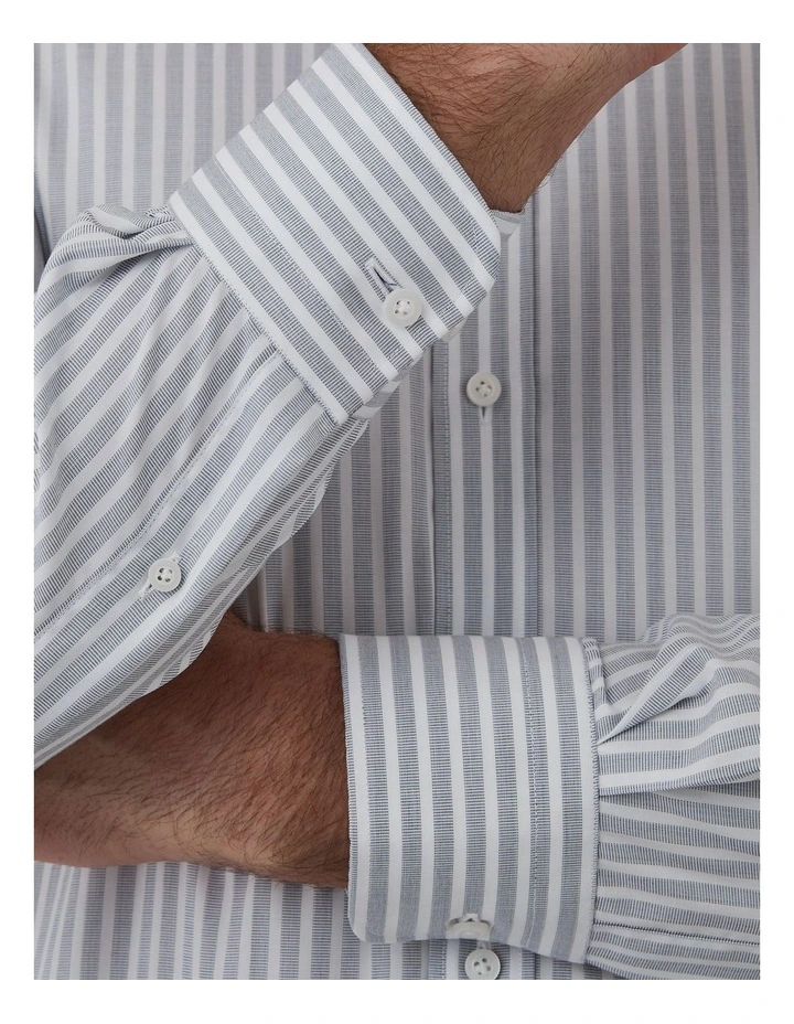 Carlton Modern Fit Shirt In Navy image 4