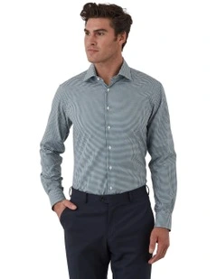 Parkdale Modern Fit Shirt In Emerald
