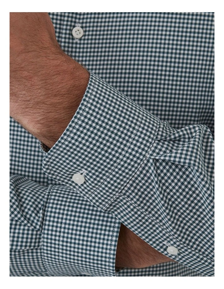 Parkdale Modern Fit Shirt In Emerald image 4